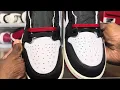 Air Jordan 1 High Black Toe Reimagined Real Vs Fake Review
