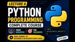Python Programming Course for Beginner Lecture 4