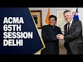 Download Lagu LIVE Coverage: ACMA 65th Annual Session with Piyush Goyal \u0026 Maros Sefcovic