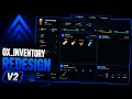 FiveM Ox-Inventory Redesign V2 Script IN-GAME Design Creator 12 Themes Much More