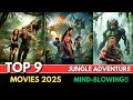Top 9 Best Jungle Adventure Movies in Hindi | Hollywood Movies in Hindi 2025