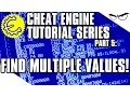 Cheat Engine 6 4 Tutorial Part 5 Finding Multiple Values at the Same Time