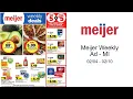 Meijer Weekly Ad - MI