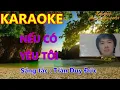 Download Lagu Karaoke - Nếu có yêu tôi - Tone Nam ( Elvis Phương )