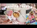 Download Lagu MORNING ROUTINE : realistic day as a creator + skincare routine \u0026 breakfast recipe!🌸🍵