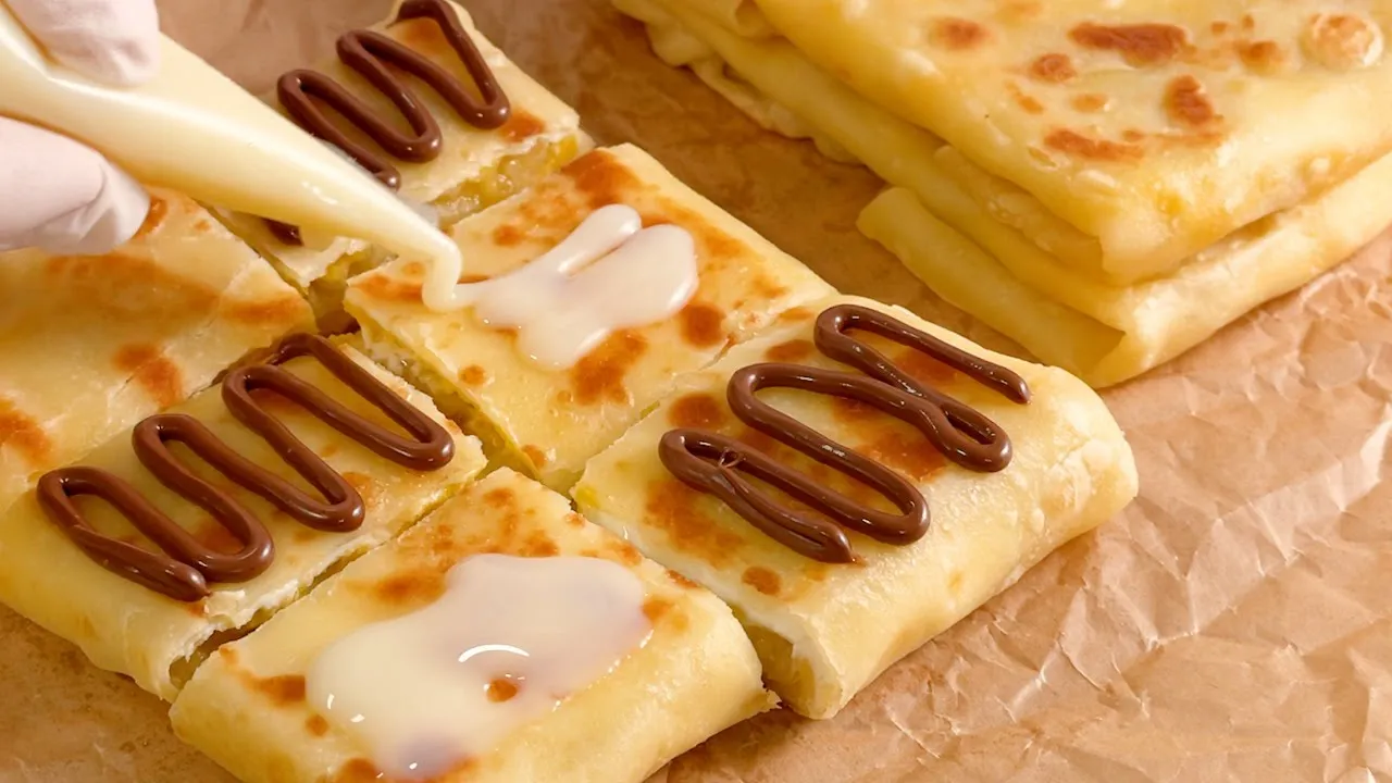 바나나 로티 팬케이크