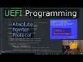 Absolute Pointer Protocol Touchscreen UEFI Dev in C