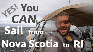 Sailing Non-stop from Nova Scotia to Rhode Island (Calico Skies Sailing Ep. 38)