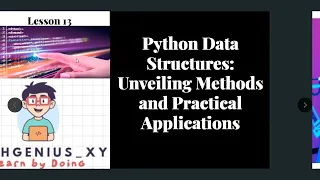Python Data Structures Tuples Unveiling Methods and Practical Applications Lesson13