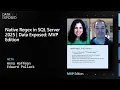Native Regex in SQL Server 2025 Data Exposed P Edition
