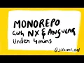 Create Monorepo with NX Angular under 4 mins