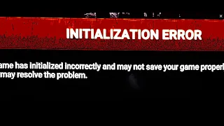Dead by Daylight INITIALIZATION ERROR On Xbox The Game Initialized Incorrectly