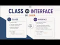 Class vs Interface in Java Hindi Easy Explanation