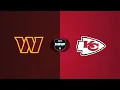 MNF on ESPN Washington Commanders Kansas City Chiefs