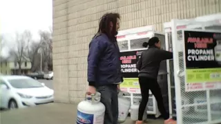 Propane exchange