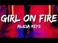 Download Lagu Alicia Keys - Girl On Fire (Lyrics)