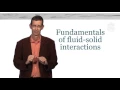 Teaser MOOC Fundamentals of fluid-solid interactions