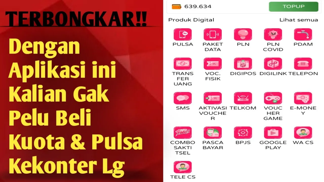 cara jual pulsa, kuota, token pakai aplikasi pulsa termurah pulsa online x dan cara isi saldo. 