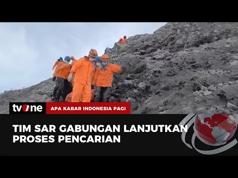 Upaya Tim SAR Gabungan Evakuasi Korban Erupsi Gunung Marapi