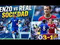ENZO FERNANDEZ RETURNS AND CHELSEA FANS REACT Chelsea vs Real Sociedad