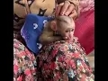 Sweet Baby Monkey Jelly Cuddles with Mommy in the Hammock Before Nap Time