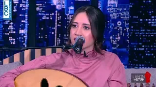 لهون وبس سندي لطي تغني حلف القمر 