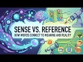 Sense vs Reference How Words Connect to Meaning and Reality