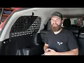 5th Gen 4Runner Rear Window MOLLE Storage Panel Install