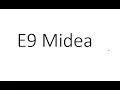 E9 error Midea air source heat pumps