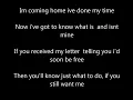 Tie a yellow ribbon 'round the ole oak tree Lyrics Fixed
