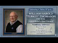 Funeral Service for Former Leitchfield Mayor William Turkey Thomason March 17 2026