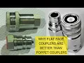 Which Is Better - Poppets Or Flat Face Hydraulic Quick Connect Couplers