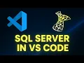 How to Connect SQL Server With Visual Studio Code SQL Server in VS Code Tutorial 2025