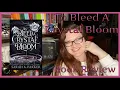To Bleed A Crystal Bloom - Sarah A Parker Review Dark Fantasy Romance