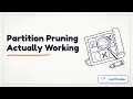 Partition Pruning Making the Planner Skip 99 of Your Data
