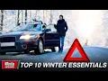Winter Car Emergency Kit Essentials