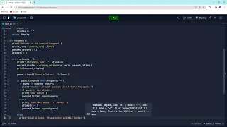Python project 5 Hangman