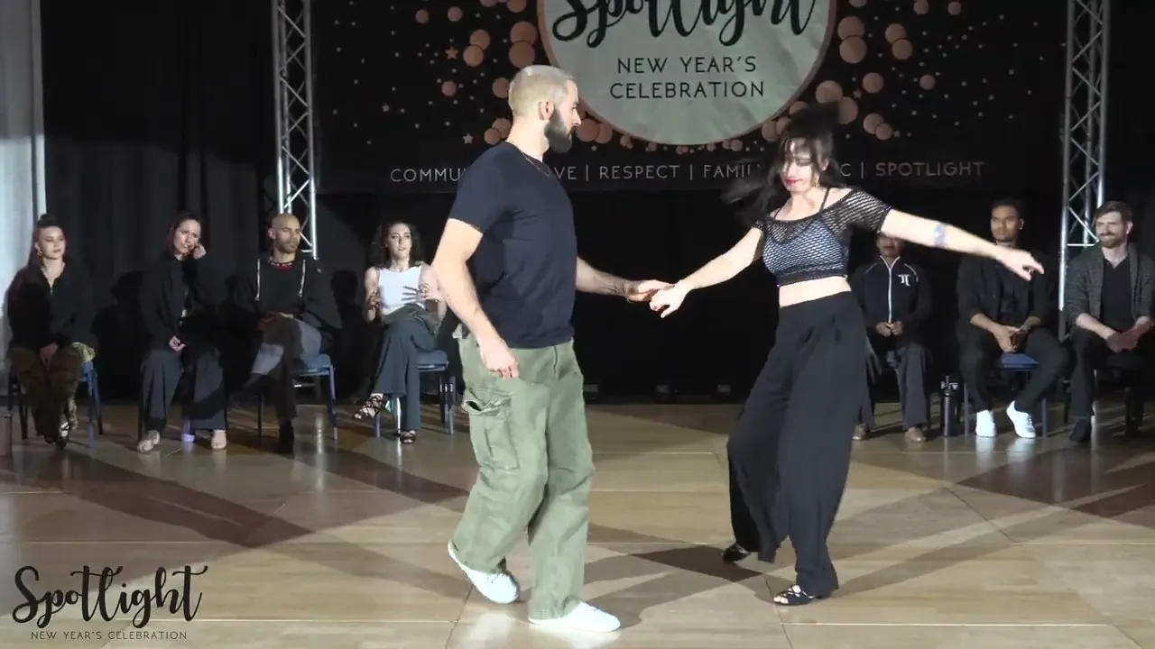 Spotlight New Year's Celebration 2024/2025 Advanced Jack & Jill Paiton Hebert & Jaimee Silber