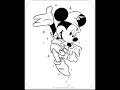 Disneyclips Mickey Mouse as Peter Pan Coloring Pages