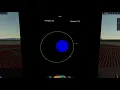 MFD controllable orbit with lines to draw ellipse