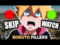 Boruto Fillers to Skip Fillers Worth Watching