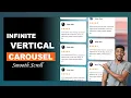 Smooth Infinite Vertical Carousel Effect with Elementor CSS Tips and Tricks