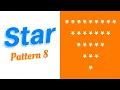 Printing Star Pattern in C Language Pattern 8