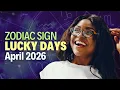 Your Luckiest Day in April 2026 Mark Your Calendar