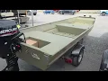 New 2026 Tracker Boats Grizzly 15 Jon - Built Tough Ready for Anything