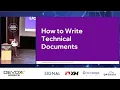 Technical Documentation - How Can I Write Them Better and Why Should I Care by Hila Fish