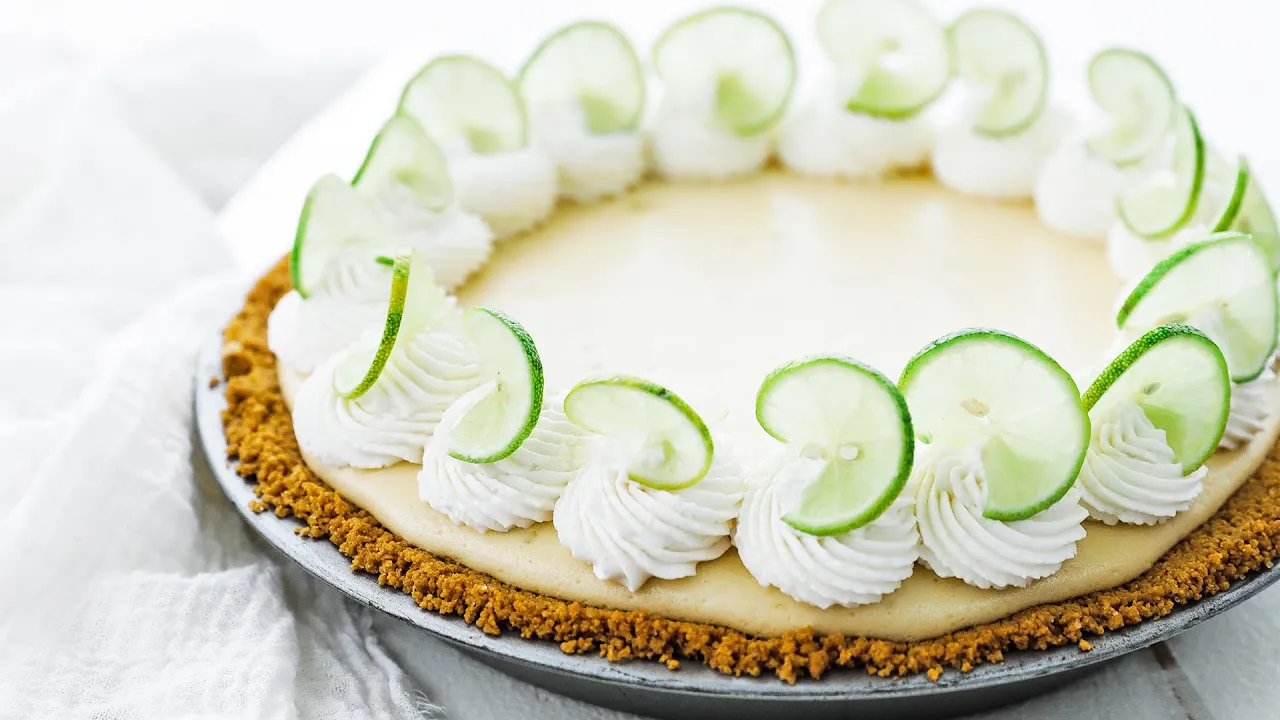 The Ultimate Key Lime Pie ENTIRELY From Scratch. 