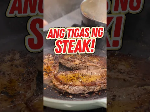 ANG TIGAS NG STEAK 😭😭😭