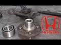 How to Change the Front Wheel Bearing on a Honda City