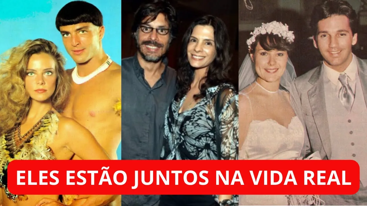 25 ATRIZES E ATORES BRASILEIROS QUE SÃO CASADOS NA VIDA REAL E VOCÊ NÃO SABIA